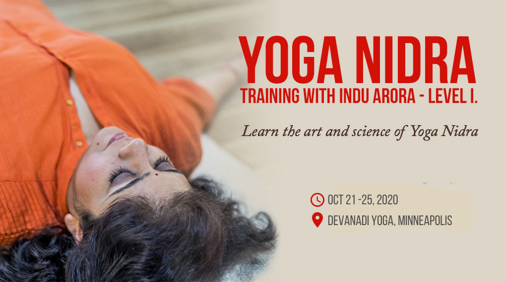 Yoga Nidra training with Indu Arora_Devanadi Yoga Minneapolis